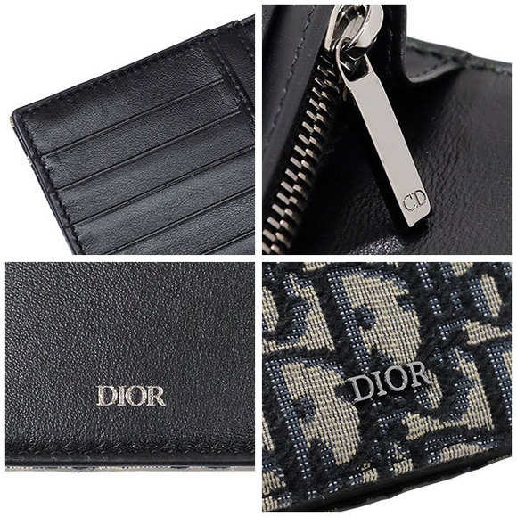 Dior Vertical Long Wallet Oblique Jacquard - Picture 9 of 9